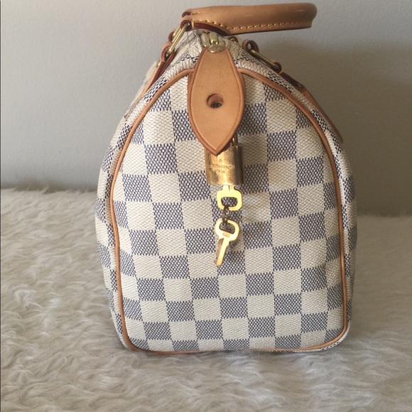 Louis Vuitton Damier Azur Speedy 25 - Picture 7 of 8